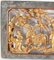 Panel decorativo chinoiserie vintage de madera dorada tallada, Imagen 2