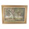 Ernest Meyer, paisaje impresionista estadounidense, principios del siglo XX, pintura sobre cartón, Imagen 1
