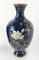 Late 19th Century Japanese Cloisonne Enamel Vases, Set of 2, Image 3