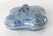 Plato chino antiguo de porcelana azul y blanca, Imagen 2