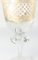 Antique German Engraved and Gilt Controlled Bubble Glass Goblet Cup, Image 7