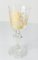 Antique German Engraved and Gilt Controlled Bubble Glass Goblet Cup, Image 10