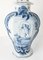18th Century Dutch Delft Blue and White Hexagonal Garniture Vase, Image 3