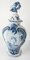 18th Century Dutch Delft Blue and White Hexagonal Garniture Vase 2