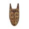 Máscara de madera de cuerno de Lega vintage de mediados del siglo XX, Imagen 5