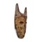 Máscara de madera de cuerno de Lega vintage de mediados del siglo XX, Imagen 2