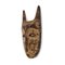Vintage Lega Horn Holzmaske, Mitte des 20. Jahrhunderts 3