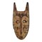 Máscara de madera de cuerno de Lega vintage de mediados del siglo XX, Imagen 1
