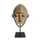 Máscara de bronce antigua con soporte, Imagen 10