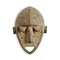 Máscara de bronce antigua con soporte, Imagen 6