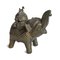 Vintage Brass Elephant Pot 4