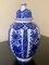Delfts Blue and White Chinoiserie Porcelain Ginger Jar by Ardalt Blue Delfia 2