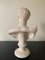 Vintage Plaster Male Bust of Hermes Sculpture 7