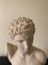 Escultura masculina vintage de yeso de Hermes, Imagen 4