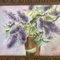 Lilacs, 1980s, Watercolor on Paper, Framed 2