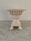 Italian Neoclassical Reticulated Porcelain Lion Paw Footed Basket Cachepot 2
