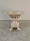 Italian Neoclassical Reticulated Porcelain Lion Paw Footed Basket Cachepot, Image 10