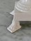 Canasta con patas de porcelana reticulada neoclásica italiana, Imagen 4