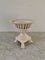Italian Neoclassical Reticulated Porcelain Lion Paw Footed Basket Cachepot, Image 3