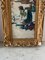 Snowball Fight, 1800s, Oil on Boards, Framed, Set of 2, Image 7