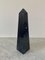 Obelisco de mármol neoclásico negro y gris, Imagen 5