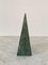 Neoclassical Marble Green and Gray Obelisk 2