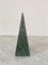 Neoclassical Marble Green and Gray Obelisk 5