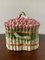 Italian Majolica Ceramic Trompe Loeil Asparagus Covered Dish 5