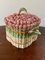 Italian Majolica Ceramic Trompe Loeil Asparagus Covered Dish 4