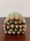Scatola Trompe Loeil in ceramica e maiolica con asparagi, Immagine 3