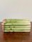 Majolica Ceramic Trompe Loeil Asparagus Covered Box 2