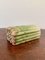 Majolica Ceramic Trompe Loeil Asparagus Covered Box 9