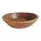 Indische Vintage Schale aus Teak 1