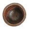Vintage Nupe Pot aus geschnitztem Holz 4