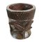 Vintage Carved Wood Nupe Pot 2