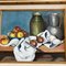 Still Life with Fruit & Pots, 1970s, Painting on Canvas, Framed 2