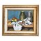 Still Life with Fruit & Pots, 1970s, Painting on Canvas, Framed 1