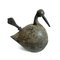 Antique India Bronze Bird Oil Pot 2