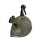 Antique India Bronze Bird Oil Pot, Image 3