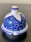 Italian Blue and White Porcelain Ginger Jars by Ardalt Blue Delfia, Set of 2 9