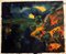 Paysage Abstrait, 1960s, Aquarelle sur Papier 7