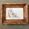 Desnudo de mujer, años 70, Tinta sobre papel, Enmarcado, Imagen 4
