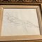Abstract Expressionist Study, Pencil Drawing, 1920s, Framed 2