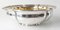 Antique Russian Imperial 84 Silver Bowl with Monogram by Sazikov Family, 1868 4