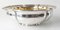 Antique Russian Imperial 84 Silver Bowl with Monogram by Sazikov Family, 1868, Image 4