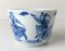 19th Century Chinese Chinoiserie Blue and White Cup with Warriors 2