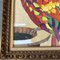 Collage di pappagalli, anni '70, carta, con cornice, Immagine 4
