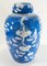 Vaso di zenzero antico cinese blu e bianco, Immagine 4