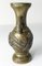 Petit Vase Décoratif, Japon, 19e Siècle, Bronze avec Garçon sur Carpe 4