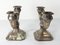 Antique German .800 Silver Candleholders, Set of 2 5